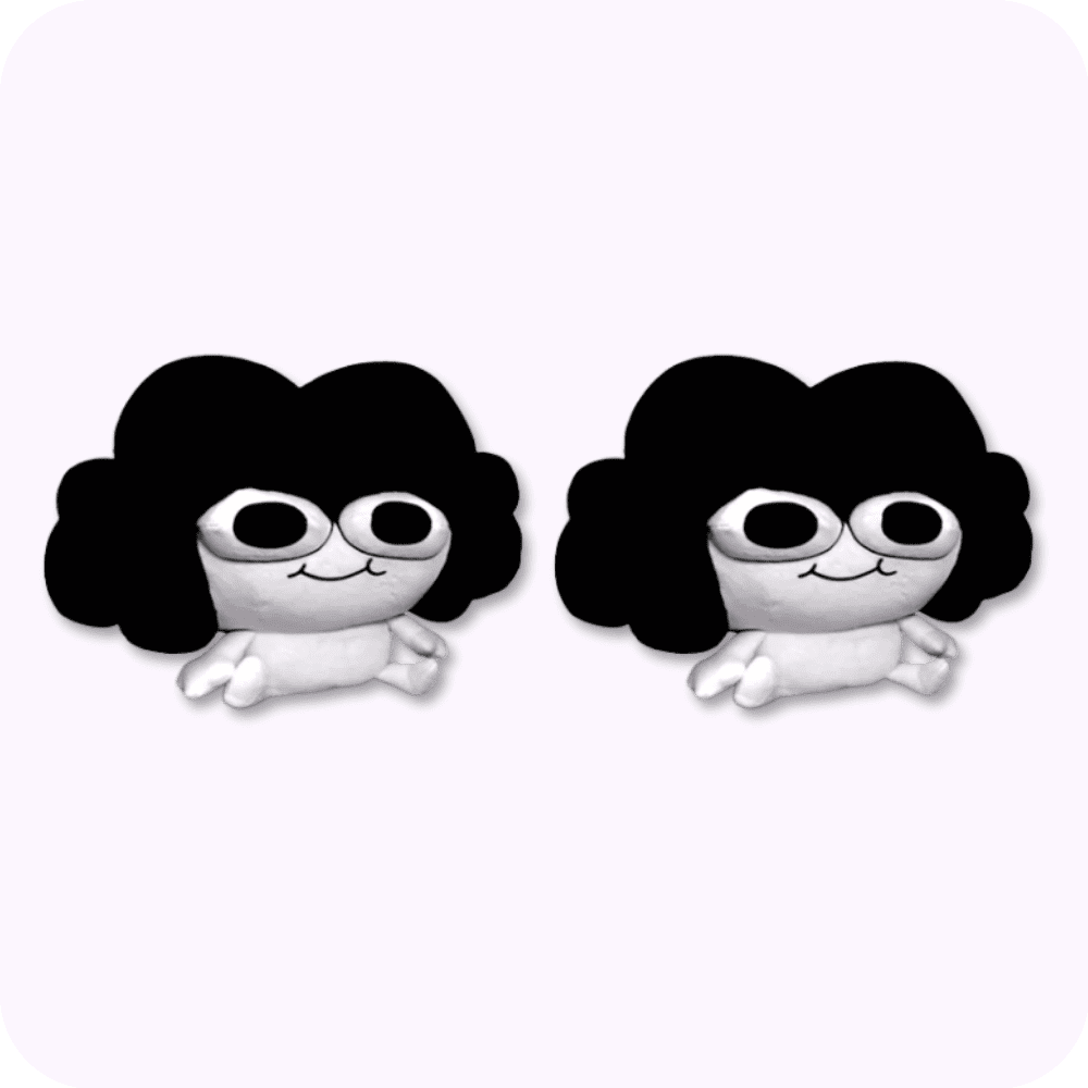 Sr Pelo Plush 2PCS Sr Pelo Plush 2PCS