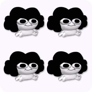 Sr Pelo Plush 4PCS